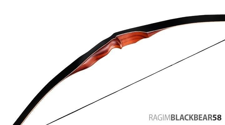 Ragim Black Bear RH 58" bow 