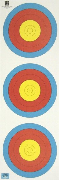 FITA targets 3 x 20 cm 