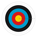 Popierinis taikinys 80 cm Fita, sunumeruotas