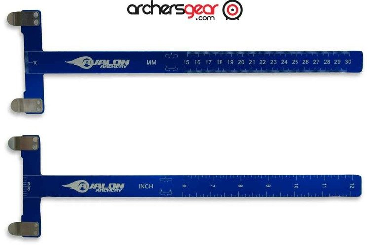 Avalon Alu Measure Black/Blue 1pc