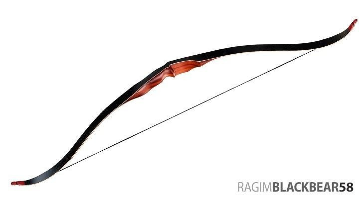 Łuk Ragim Black Bear RH 58" 