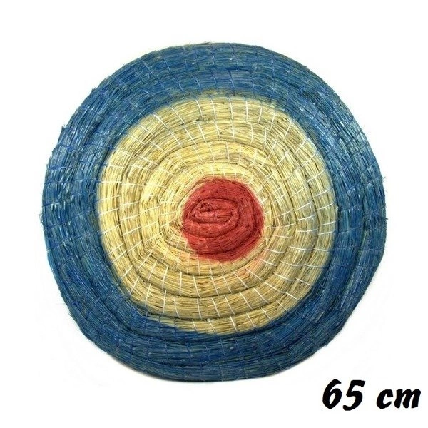 Painted Straw Target Ø 65 cm