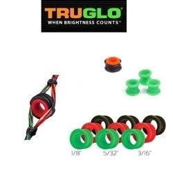 Peep Sight TruGlo Versa juoda/žalia/raudona